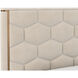Alisha Meg Taupe Bed, Queen